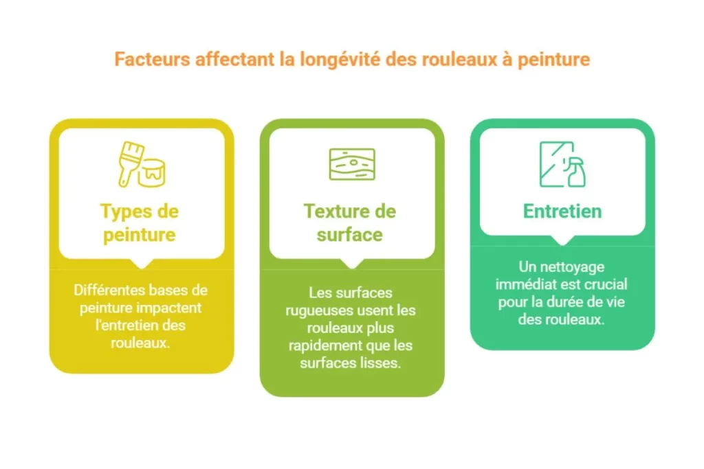 Combien de fois peut-on utiliser un rouleau de peinture sans altérer ses performances ?