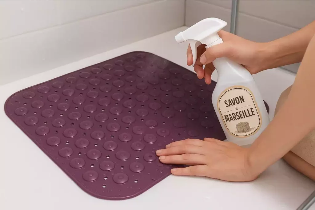 comment nettoyer un tapis de salle de bain ?