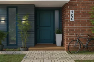 Choisir la bonne couleur pour sa porte d’entrée : les tendances 2025