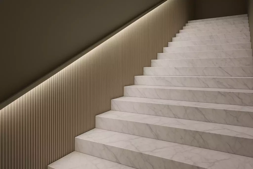 Comment installer un ruban LED dans un escalier ?