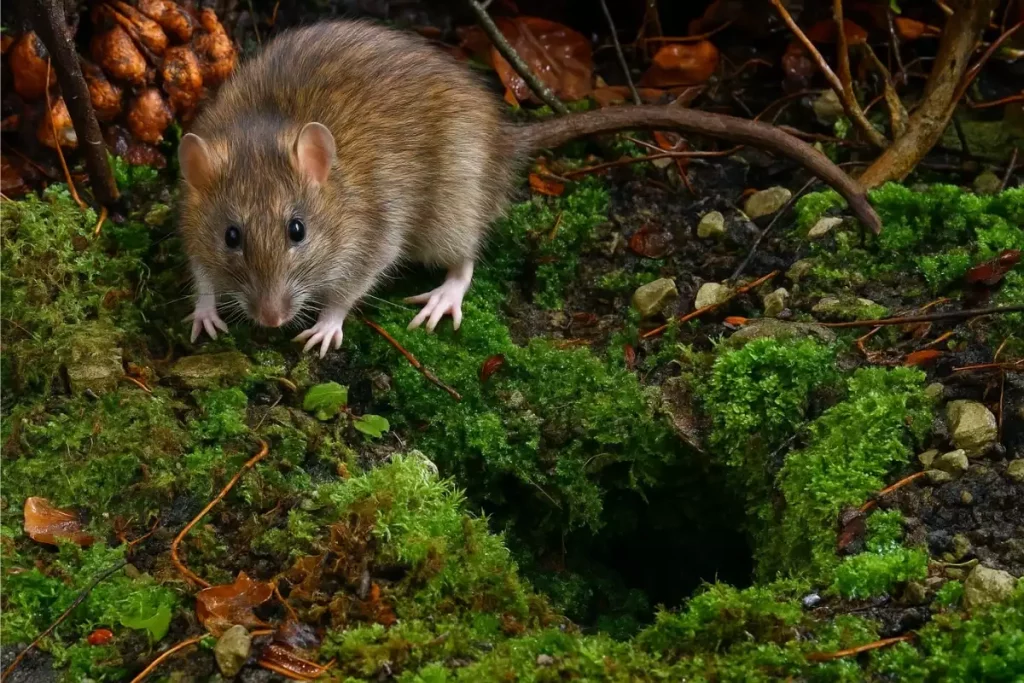 terrier rat jardin