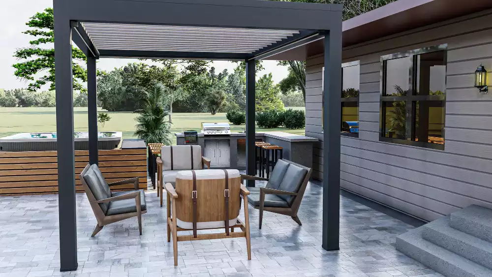 Pergola bioclimatique ciotat