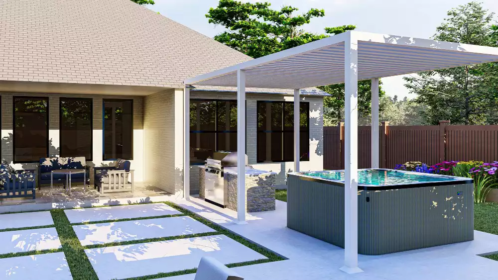 Les avantages d'une pergola bioclimatique au quotidien