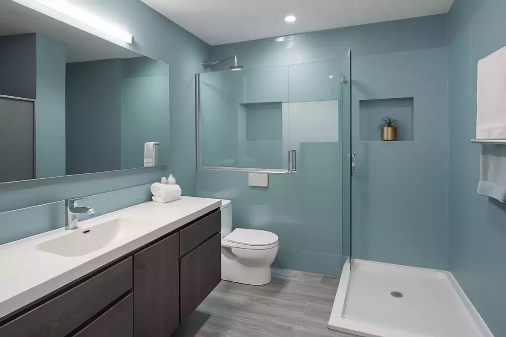 couleur petite salle de bain