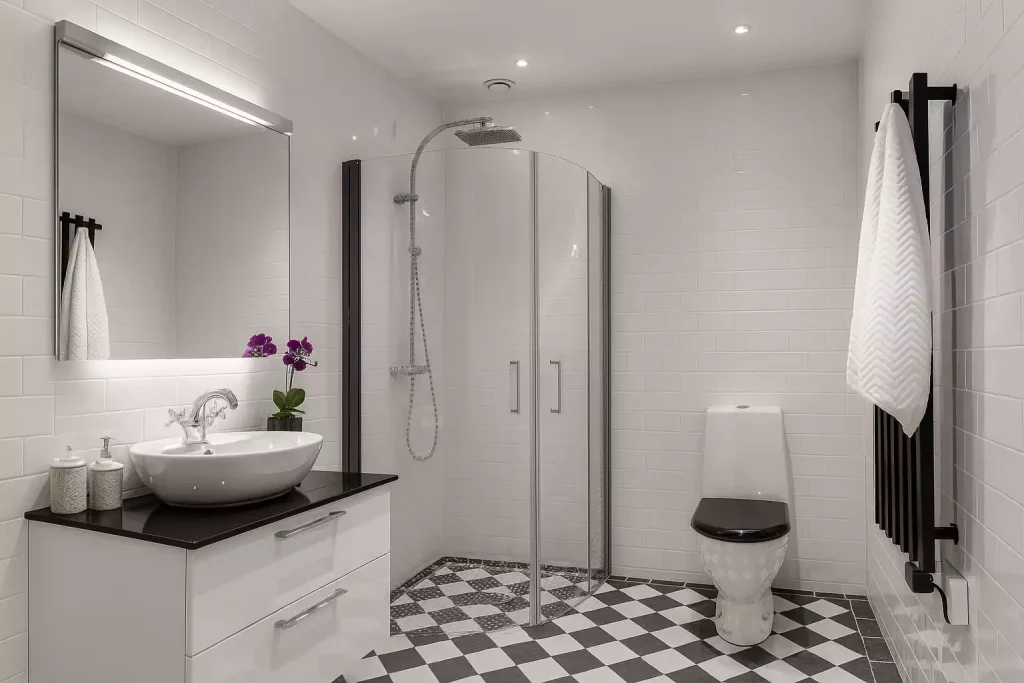 quelle couleur pour une petite salle de bain sans fenêtre