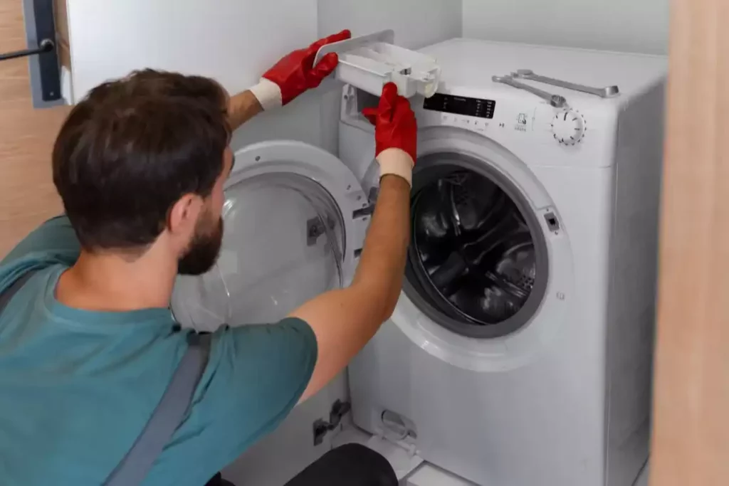 comment nettoyer une machine à laver qui tache