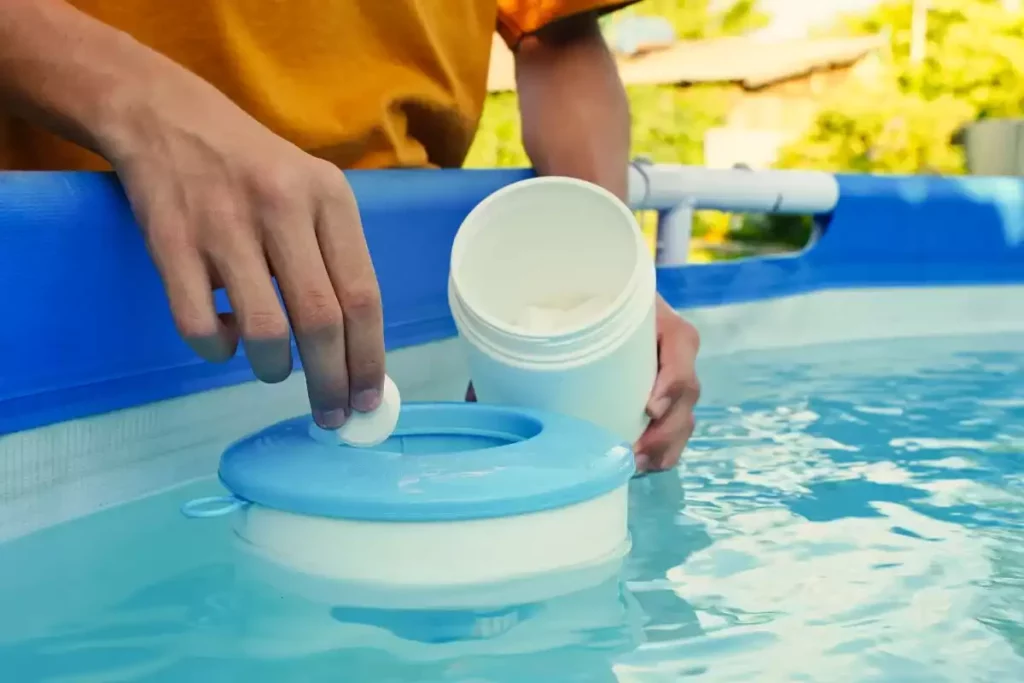 dosage chlore choc liquide piscine par m3