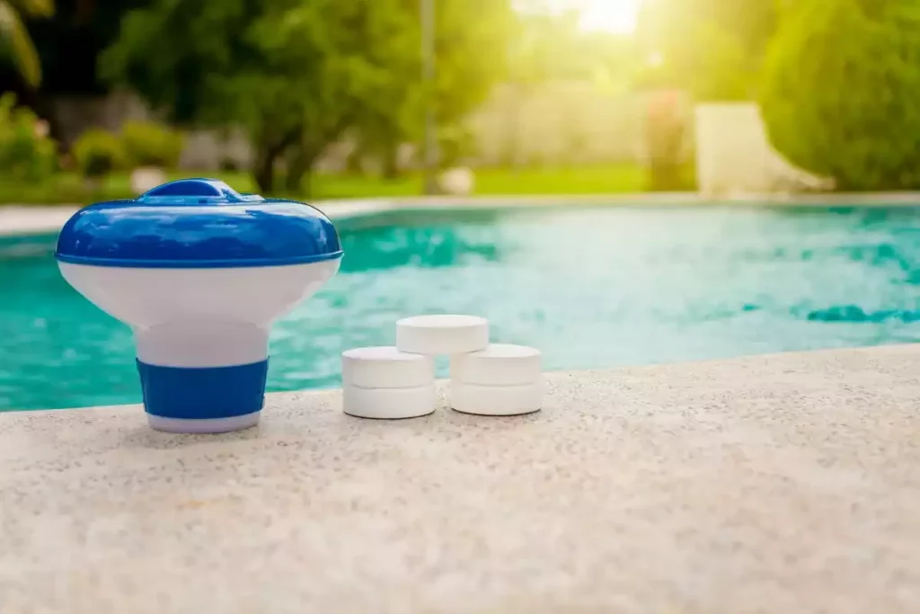 dosage chlore choc piscine par m3