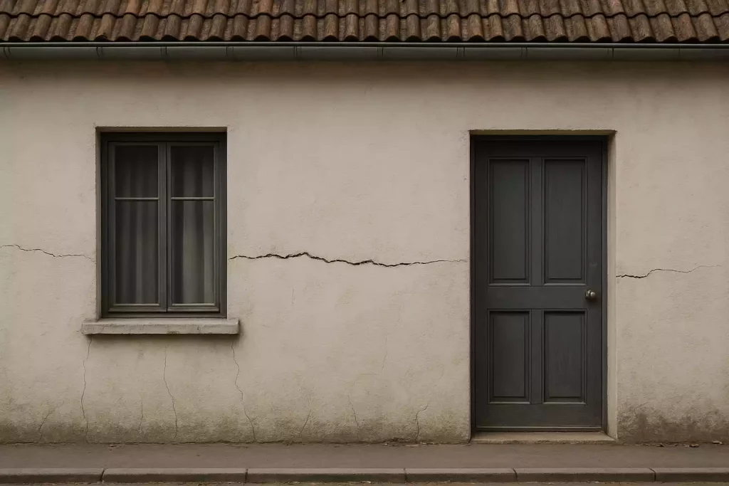 Fissures horizontales dans une maison : mesurer leur gravité et savoir réagir