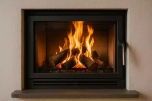 tirette insert cheminée bloquee