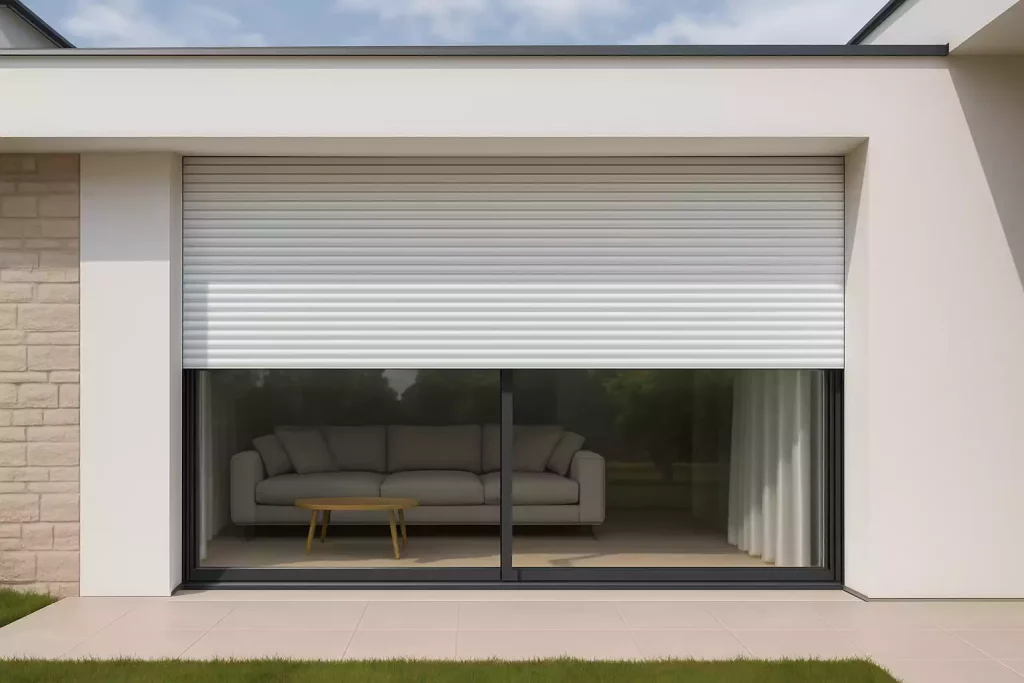 Les étapes d’installation du volet roulant sur une baie vitrée