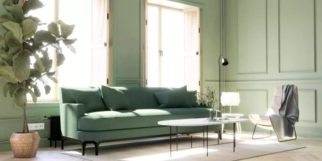 Comment trouver la bonne couleur complémentaire au vert d’eau pour sublimer une pièce ?