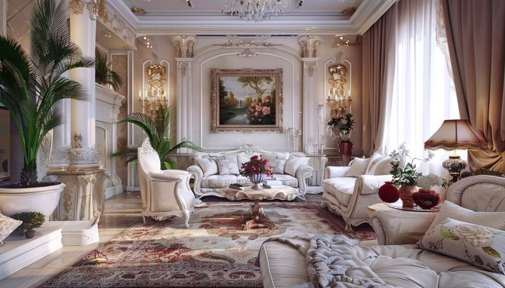 deco style salon baroque