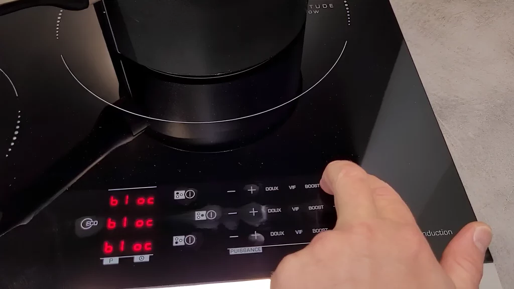 plaque induction sauter bloc