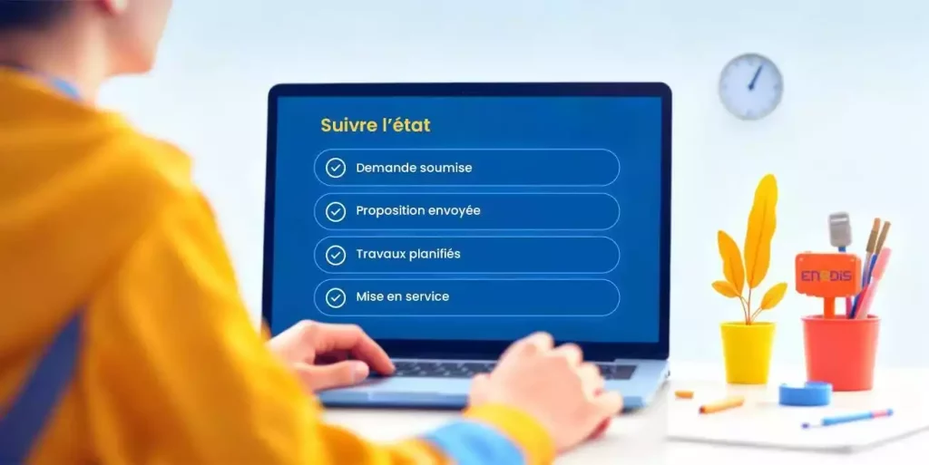 Comment vérifier en ligne l'état de votre demande de connexion Enedis (et la signification de chaque étape) ?
