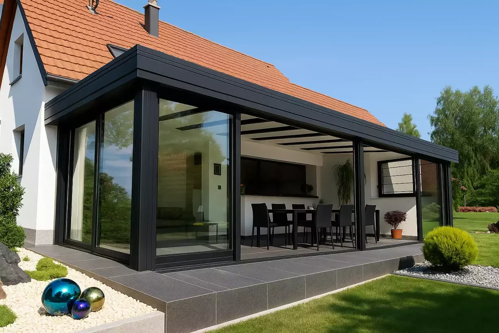 veranda terrasse sans fondation