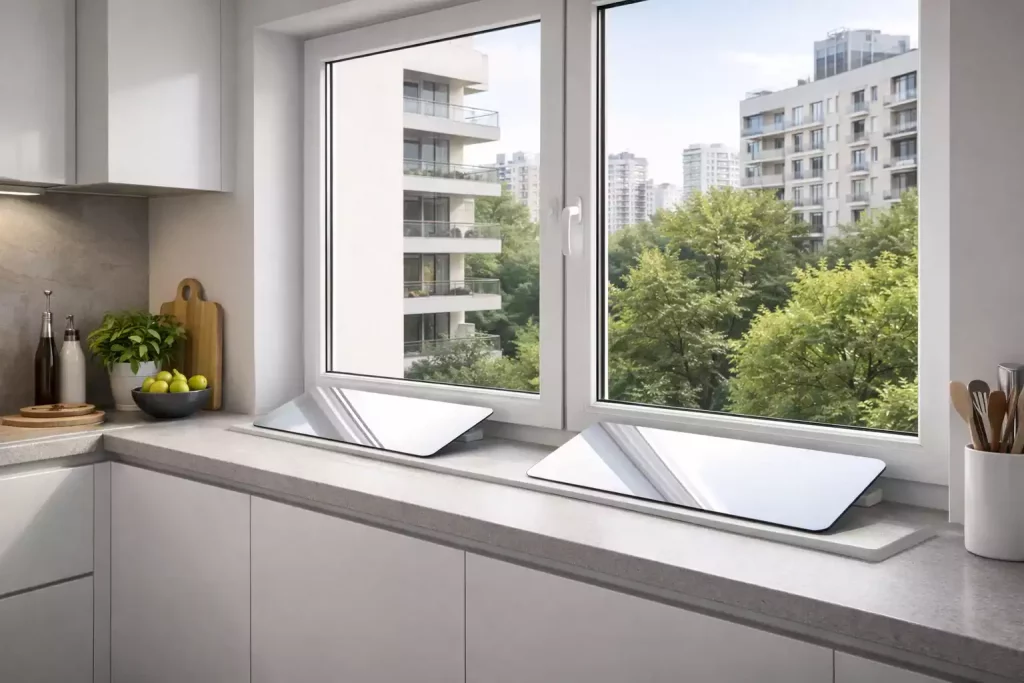 Les réflecteurs de lumière pour améliorer la diffusion naturelle