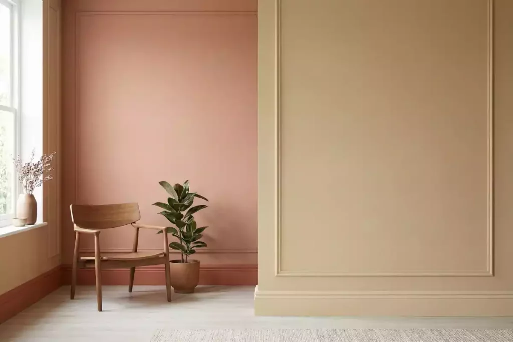 peindre plinthes et murs même couleur