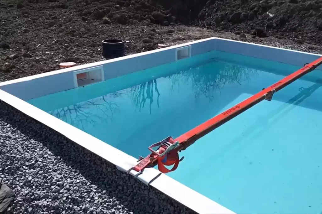 puits de décompression piscine enterrée