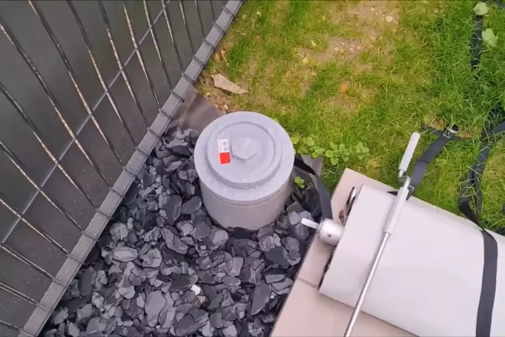 puit de décompression pour piscine