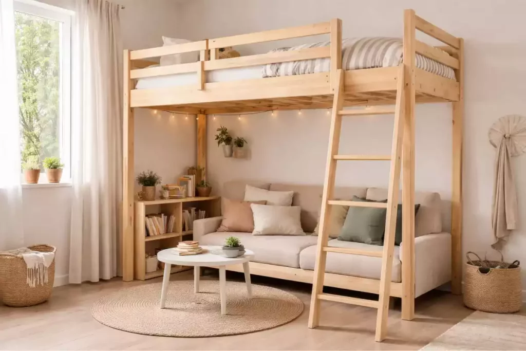 Créer un cocon cosy et fonctionnel avec cette mezzanine