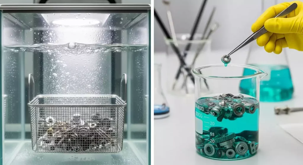 Nettoyeur à ultrasons vs nettoyage chimique : avantages et inconvénients expliqués