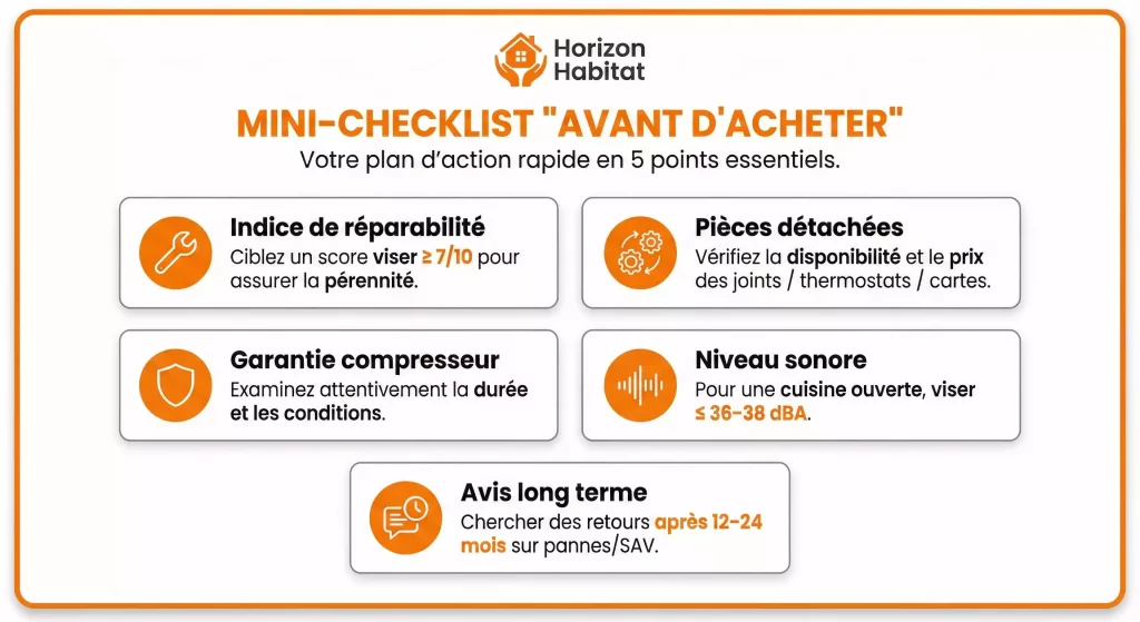 quelle marque de réfrigérateur éviter