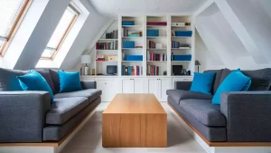 Comment concevoir une bibliothèque sur mesure pour le salon ?