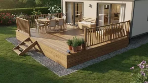 Pourquoi installer une terrasse en bois pour mobil-home augmente sa valeur ?