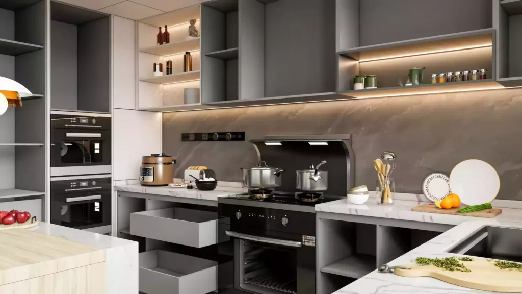 Prix d'une cuisine équipée : ce qui fait vraiment la différence