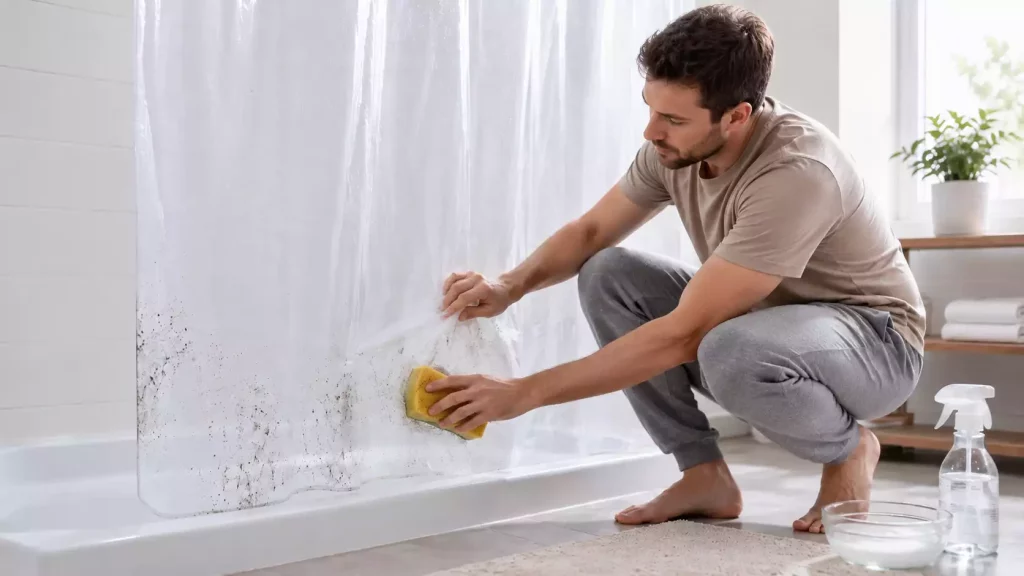 Nettoyer son rideau de douche en plastique sans prise de tête : astuces simples et efficaces