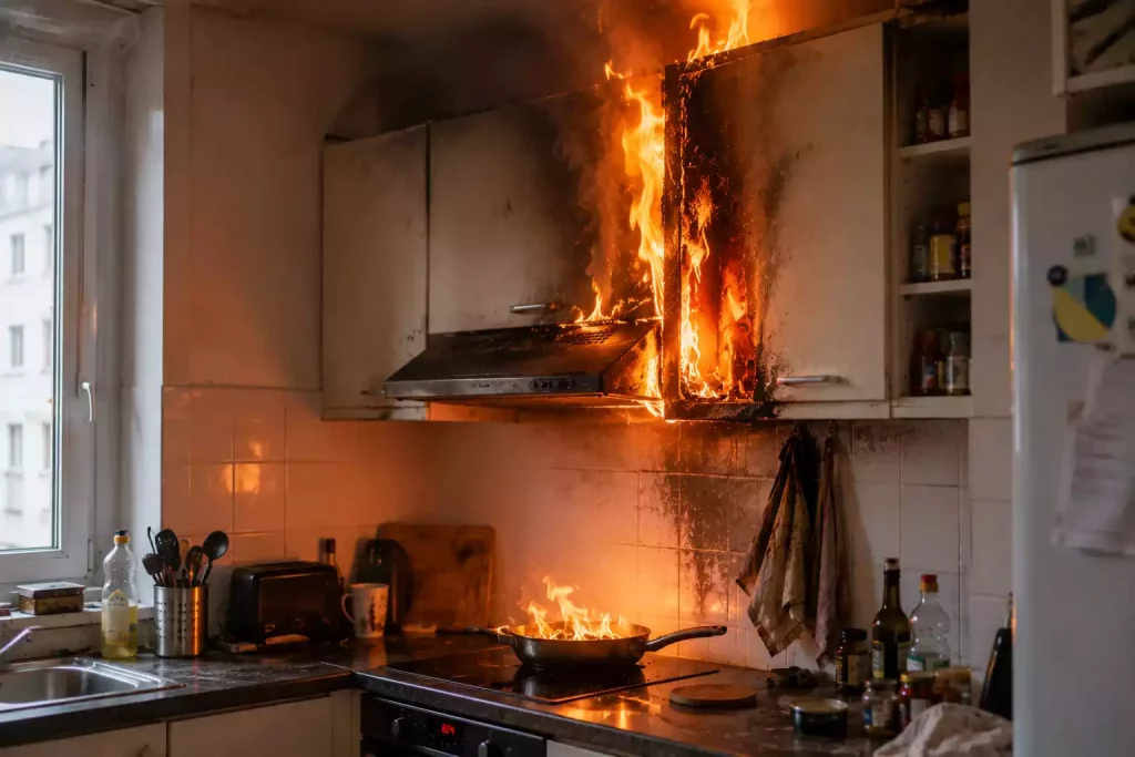 Comment prévenir un incendie domestique avec un détecteur de fumée et un extincteur adapté