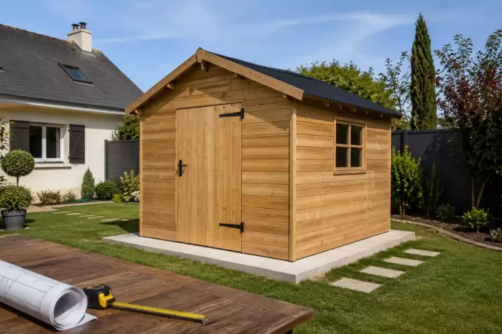 Quelle dimension choisir pour installer un abri de jardin sans autorisation administrative ?