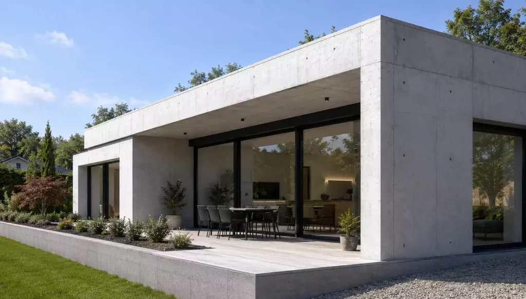 Maison préfabriquée en béton : un projet de construction à budget maîtrisé