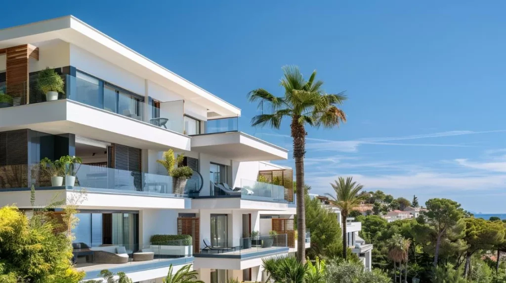 Appartements avec vue mer et prestations haut de gamme