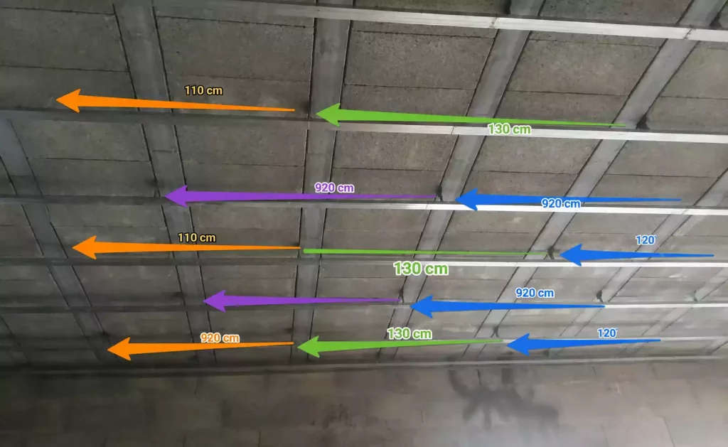 Comment positionner les suspentes sous un plancher hourdis ?