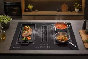 Plaque de cuisson avec hotte intégrée, notre avis sur cet équipement deux-en-un
