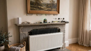 Tableau au-dessus d’une cheminée ou d’un radiateur : comment le faire sans l’abîmer ?
